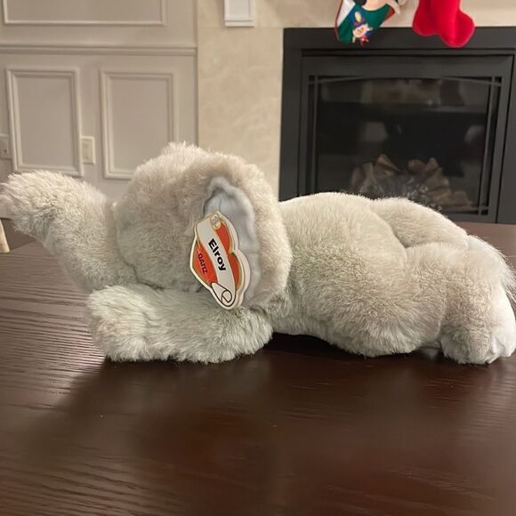 Ganz 1995 Elephant Plush Elroy H1571 16 Inch All Tags Excellent Condition NWT - Picture 2 of 9